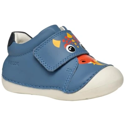 Abbildung von Geox Tutim Lauflernschuh für Kinder, Größe: 20, Avio navy Schuhe