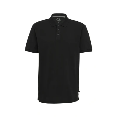 Abbildung von QS Poloshirt, Herren, Größe: XXL, Schwarz