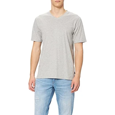 Abbildung von Trigema Herren T Shirt 637203, Gr. X Large, Grau (hellgrau melange 110)