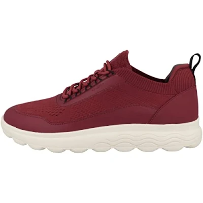 Abbildung von Geox Herren U SPHERICA Sneaker, DK RED, 45 EU