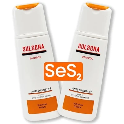 Abbildung von SULSENA Anti Schuppen Shampoo Effektiv gegen Schuppenflechte, für Herren und Damen, Schuppen, Lindert Juckreiz, Ideal fettiges Haar, Set