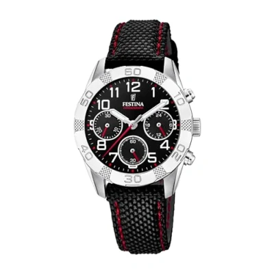 Abbildung von Festina Chronograph für Kinder, Größe: One Size, Silberfarben