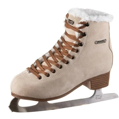 Abbildung von Roces Damen Suede ECO FUR Freizeit Schlittschuh, suedebrown, 40