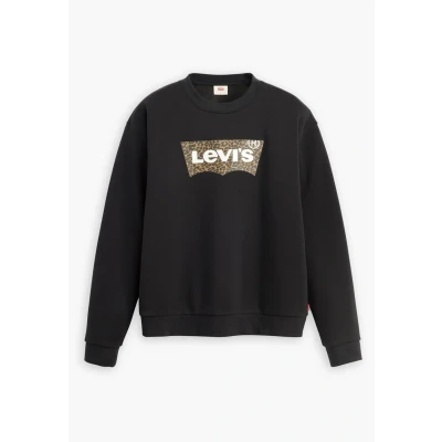 Abbildung von Levi&#039;s Everyday CREW Sweatshirt, Damen, Größe: XS, Caviar