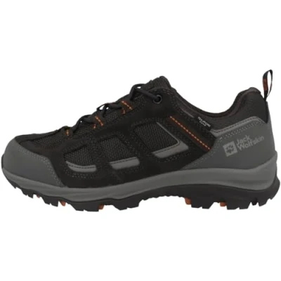 Abbildung von Jack Wolfskin VOJO 3 Texapore LOW Hikingschuh, Herren, Größe: 44.5, Grey/orange Schuhe