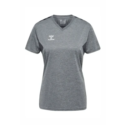 Abbildung von Hummel Authentic Sport Tshirt, Damen, Größe: 44, Grey melange