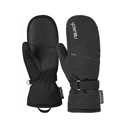 Abbildung von Reusch Hannah RTEX XT Mitten Fäustling, Damen, Größe: 8.5, Black/silver