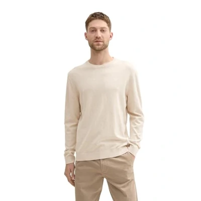 Abbildung von TOM Tailor Strickpullover, Herren, Größe: XXL, Sand white melange