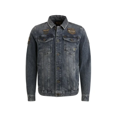 Abbildung von PME Legend MIT Badges Jeansjacke, Herren, Größe: Large, Deep coated vintage