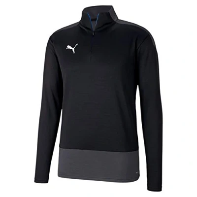 Abbildung von Puma Teamgoal Sweatshirt, Herren, Größe: XXL, Schwarzgrau