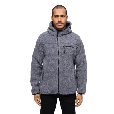 Abbildung von Brandit Worker Fleecejacke, Herren, Größe: XL, Anthracite