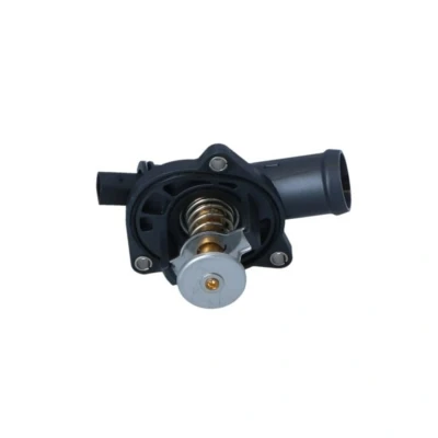 Abbildung von NRF 725130 Kühlwasserthermostat 109 mit Dichtring Gehäuse VOLKSWAGEN: Golf 4, Bora Saloon, Variant, AUDI: A2