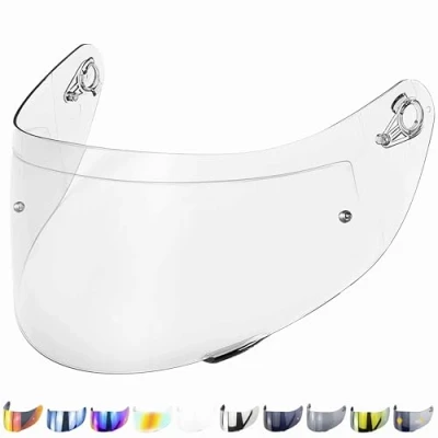 Abbildung von Everalo Kompatibel mit Agv K1 Visier K3sv K5 K5s K1s S4sv Horizon Skyline Strada Stealth sv Compact Helmvisier Aftermarket Pinlock Ready (Transparent)