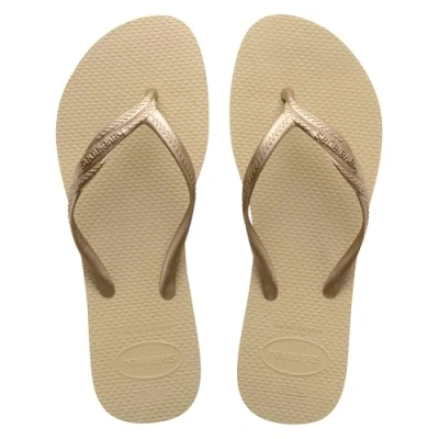 Abbildung von Havaianas Fantasia Flip Flops, Sandgrau, Größe 37 oder 38