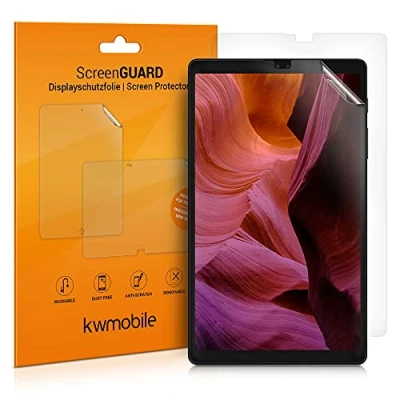 Abbildung von kwmobile 2X Schutzfolie kompatibel mit Samsung Galaxy Tab A7 Lite 8.7 (2021) Folie klar Full Screen Tablet