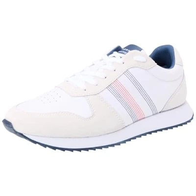 Abbildung von Tommy Hilfiger Serrated Sneaker low, Herren, Größe: 45, White Schuhe