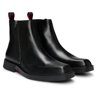 Abbildung von HUGO Stiefelette, Herren, Größe: 44, Black Schuhe