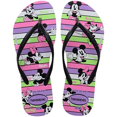 Abbildung von Havaianas Slim Disney Prisma Flip Flops Damen, Lila, 39/40 EU