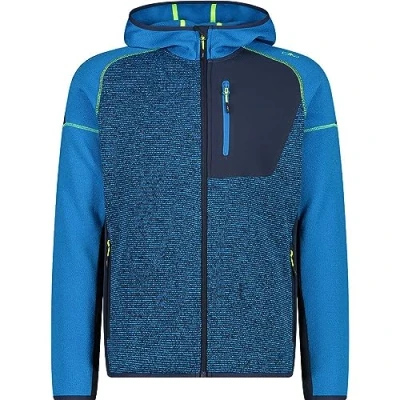 Abbildung von CMP Herrenjacke mit fester Kapuze, Fluss B. Blau, 54