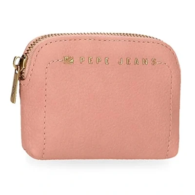 Abbildung von Pepe Jeans Diane Geldbörse Rosa 12x8x2 cm Kunstleder