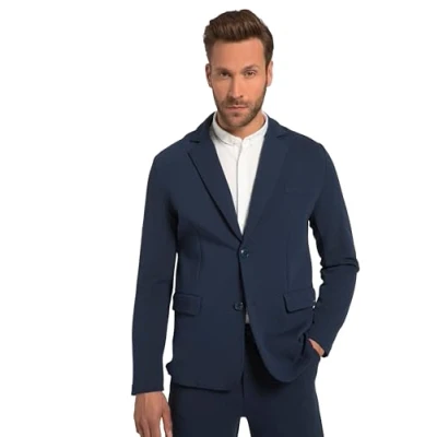 Abbildung von JP1880 Flexnamic Baukasten Sakko, Herren, Größe: 4XL, Mattes nachtblau