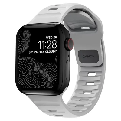 Abbildung von Nomad Sport Strap Apple Watch 38 / 40 mm grau NM01959885