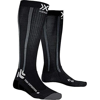 Abbildung von X Socks Bionic Unisex Trek Expedition Socken, B010 Opal Black/Dolomite Grey Melange, 41 EU