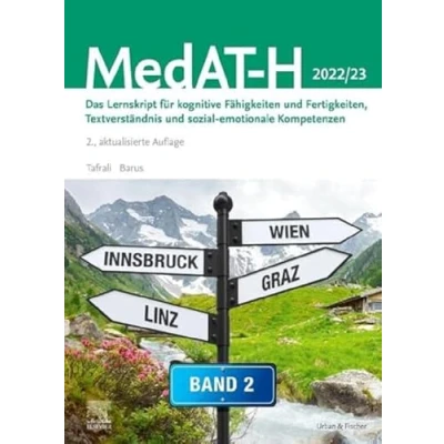 Abbildung von MedAT Humanmedizin Band 2: Das Lernskript für kognitive Fähigkeiten und Fertigkeiten, Textverständnis sozial emotionale Kompetenzen 2022/23 (inkl. 3 Testsimulationen)