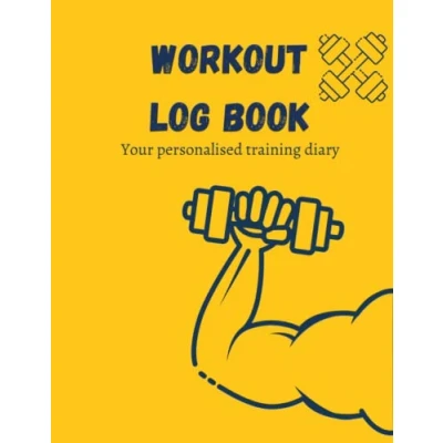Abbildung von Workout Log BOOK: Your personalised training diary for GYM &amp; FITNESS Planner
