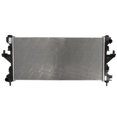 Abbildung von NRF 53199 Kühler, Motorkühlung Aluminium 780 369 37 Kühlrippen gelötet FIAT: Ducato III Van, Platform / Chassis, Minibus