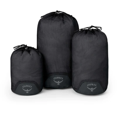 Abbildung von Osprey Daylite Mesh Stuff Sack Set Reisezubehör Reiseorganiser Black O/S