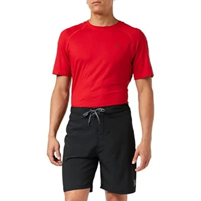 Abbildung von Hurley Herren O&amp;o Solid 20&#039; Board Shorts, schwarz, 32