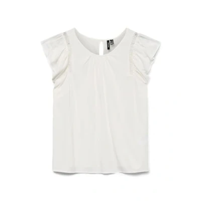 Abbildung von Vero Moda Vmbella Tshirt basic, Damen, Größe: XS, Snow white
