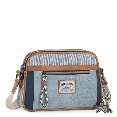 Abbildung von SKPAT Handtasche Damen Umhängetasche Klein &amp; Stilvoll Crossbody Bag Damen, Blau