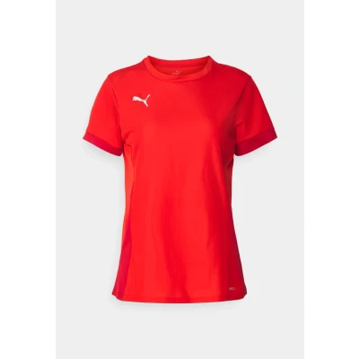 Abbildung von Puma Teamgoal Matchday Sport Tshirt, Damen, Größe: XL, Red/white/fast red