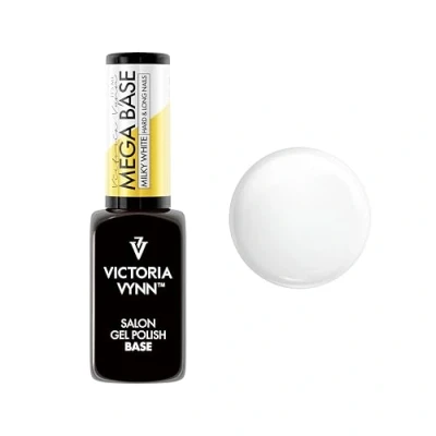 Abbildung von Gel Polish Mega Base Milky White, 8 ml