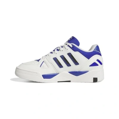Abbildung von adidas Originals Herren Midcity Low Shoes Basketball Schuhe, core White/semi Lucid Blue/core Black, 42 EU