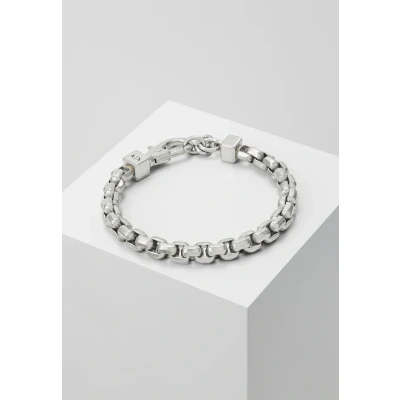 Abbildung von Armani Exchange Armband silvercoloured, Herren, Größe: One Size, Silver coloured