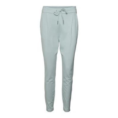 Abbildung von VERO MODA Stoffhose Elegante Stretch Business Pants Lockere Hose mit Kordelzug VMEVA, Farben:Grau 2, Größe:XS / 32L, Beinlänge:L32