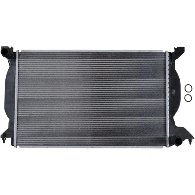 Abbildung von NRF EASY FIT 50540 Kühler, Motorkühlung Aluminium 632 398 32 mit Dichtring Kühlrippen gelötet AUDI: A4 B7 Avant, B6 Saloon
