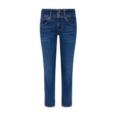 Abbildung von Pepe Jeans Damen Slim Lw Pl204729 Jeans, Blau (Denim dp6), 28 W/30 L