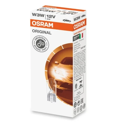 Abbildung von OSRAM ORIGINAL LINE 2821 Glühlampe, Blinkleuchte 12 3 W3W VOLKSWAGEN: Passat B6 Variant, Golf 7, Tiguan I, AUDI: A4 B7 Avant, Saloon