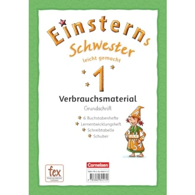 Abbildung von Einsterns Schwester 1. Schuljahr Erstlesen Leicht gemacht: Grundschrift: 6 Buchstabenhefte und Lernentwicklungsheft &quot;Das kann ich schon&quot;. Mit ... Schwester: Ausgabe 2015)