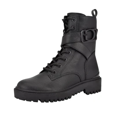 Abbildung von GUESS Damen Orana Springerstiefel, Schwarz, 41 EU