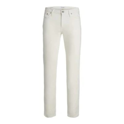 Abbildung von Jack &amp; Jones Clark EVAN AM Jeans Straight Leg, Herren, Größe: 32x34, White denim