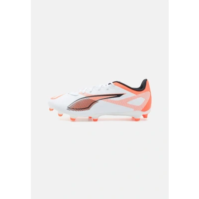 Abbildung von Puma Ultra 5 PLAY FG/AG Fußballschuh Nocken, Herren, Größe: 42.5, White/black/glowing red Schuhe