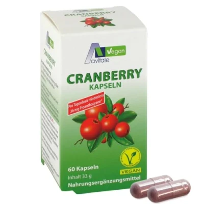 Abbildung von Cranberry Vegan Kapseln 400 mg