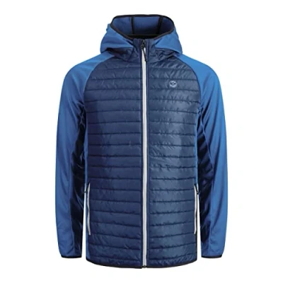 Abbildung von JACK &amp; JONES Herren JJEMULTI QUILTED JACKET, Insignia Blue/w. Federal Blue, L