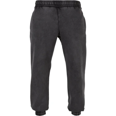 Abbildung von Urban Classics Heavy SAND Washed Jogginghose, Herren, Größe: XXL, Black