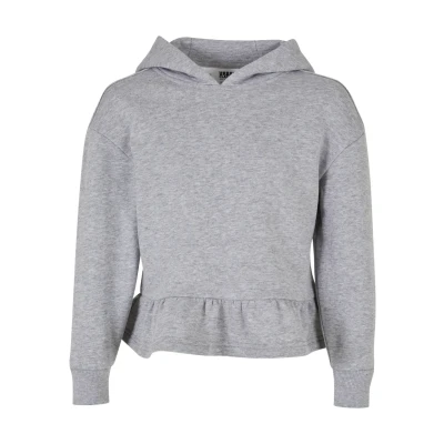 Abbildung von Urban Classics Kinder Kapuzenpullover für Kinder, Größe: 158/164, Grey